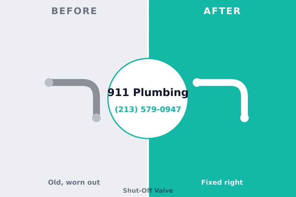 Before and after: plumbing company Olivet, MI